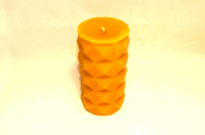 Lumanare de ceara, 11cm, diametru 6cm